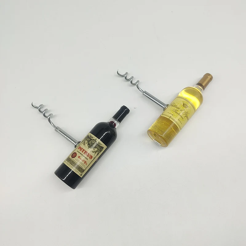 Wine Bottle Opener Refrigerator Magnet