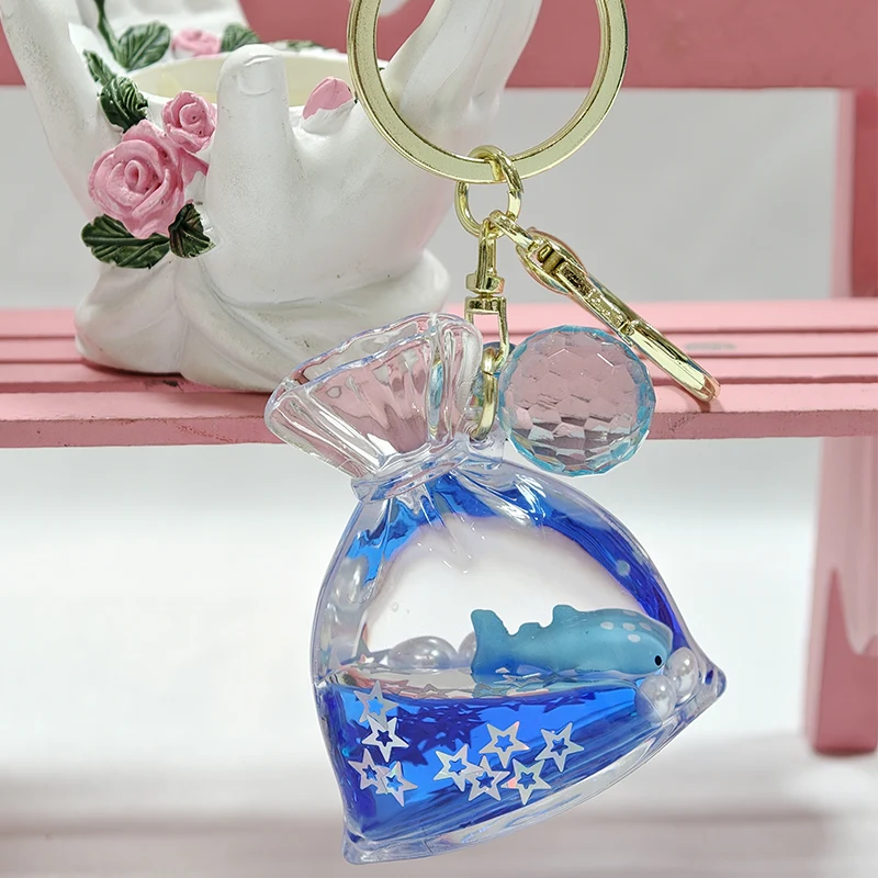 Lucky Bag Quicksand Keychain