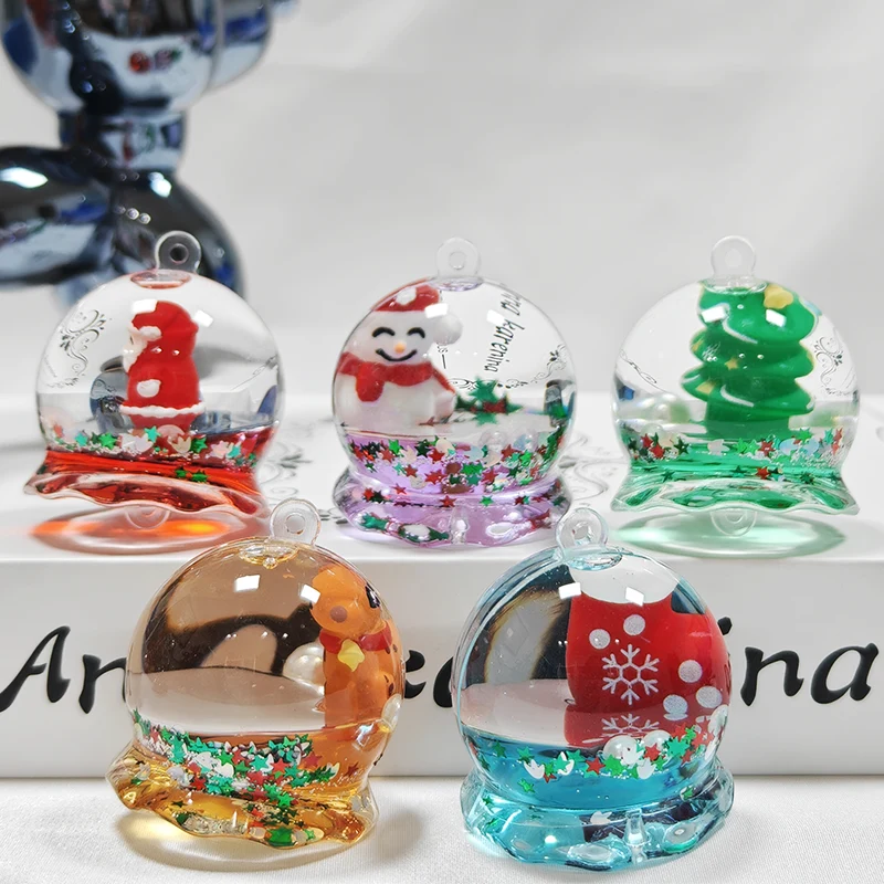 Wind Chime Liquid Keychain